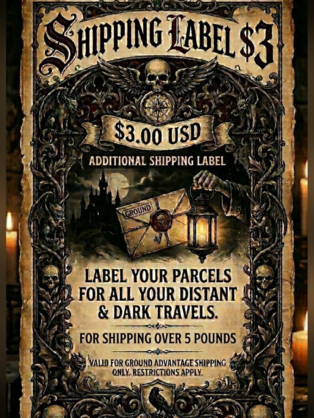 Additional Shipping Label